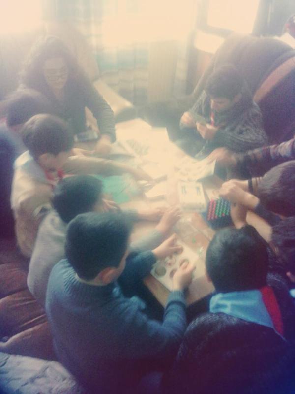 Shaki ( Şəki ) scout group spent funny day with playing interesting games.