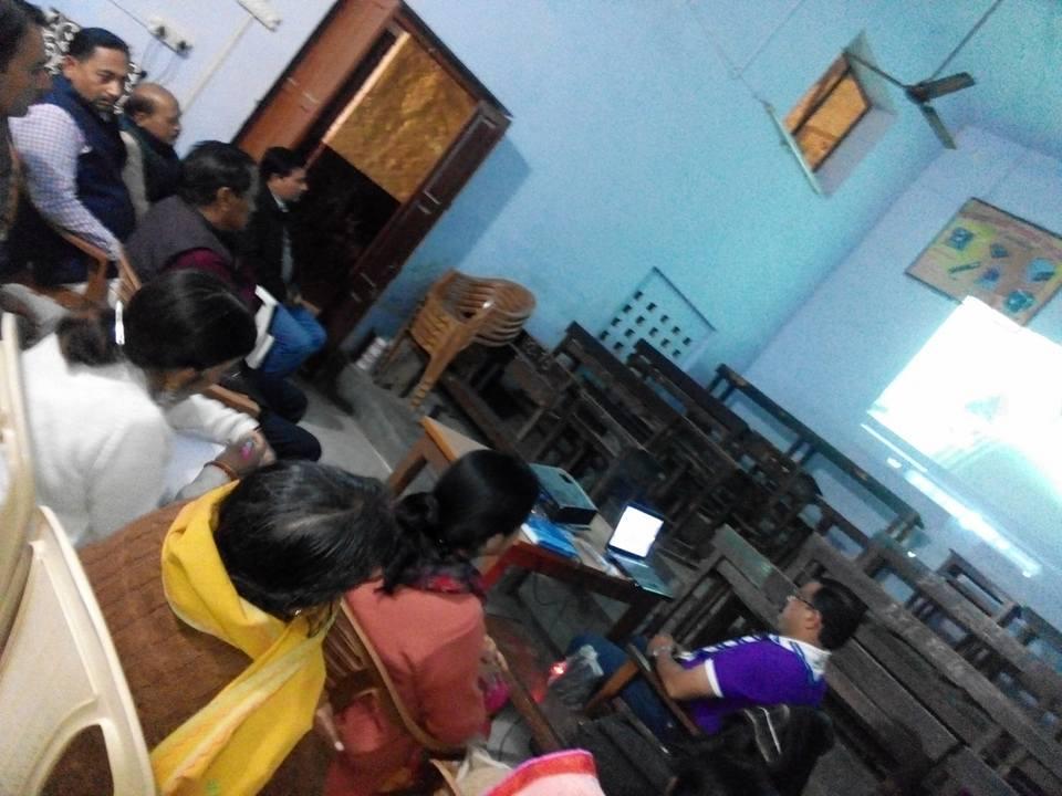 जिला स्तरीय पदाधिकारियो की मेसेंजर्स ऑफ़ पीस कार्यशाला।