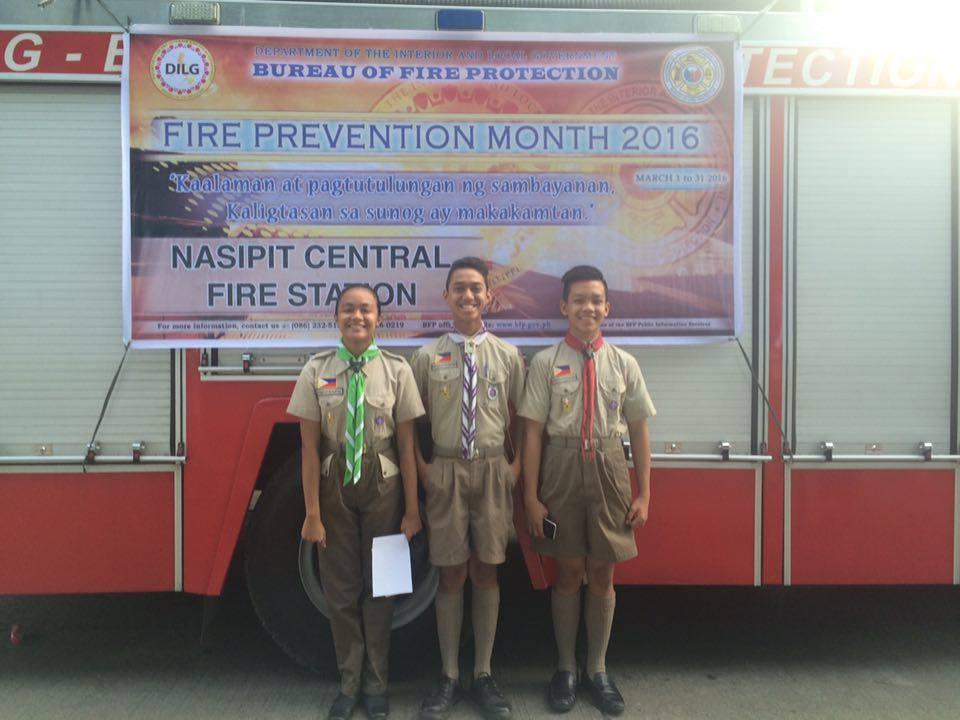 Community Services and Extention of the Senior Scouts of the Nasipit