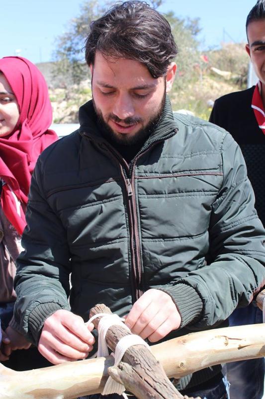 Hebron University Rovers Clan Did a Group of Scout Pioneering Projects