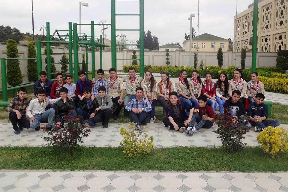 The first spring meeting of "Shahriyar"  Scout Troop