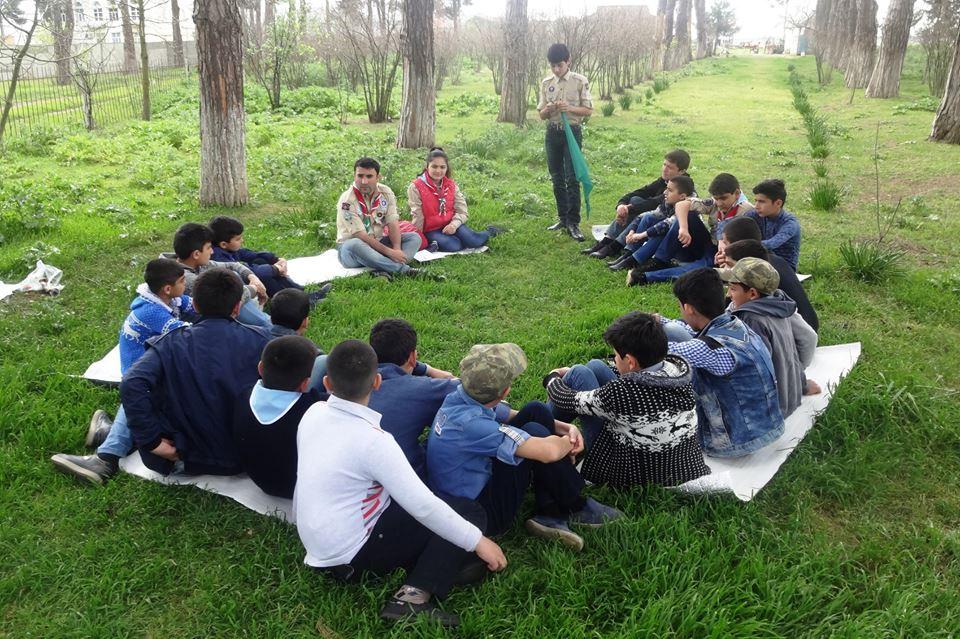 Training Meeting of "Mughan" Scout Troop