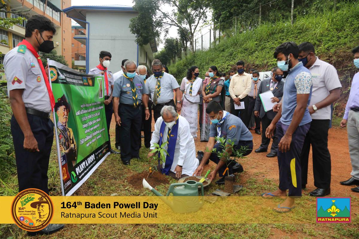 Plant A Hope Ratnapura District Scout 
