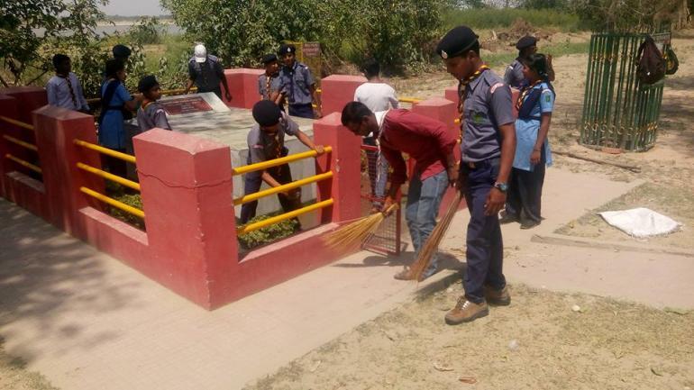 स्वच्छ भारत अभियान का किया सुरूआत 