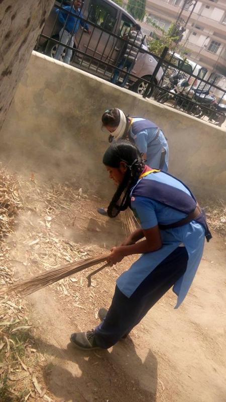 स्वच्छ भारत - सुन्दर भारत अभियान।