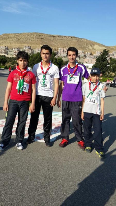 "Atashgah" scout group took part and gained success on the day of the World Orienteering