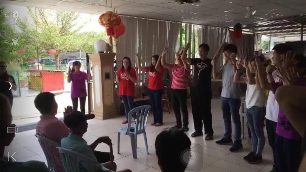 Visit old folks house