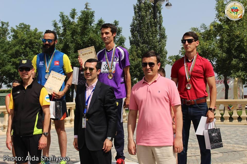 Gennady Klim got the first place on to the top of the podium among men on the point of "Elite" category.