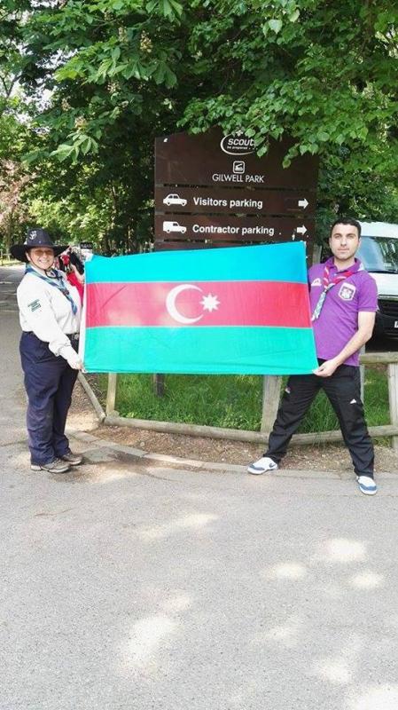 Scout of Azerbaijan is in The United Kingdom in the framework of the  3 monthly scout program