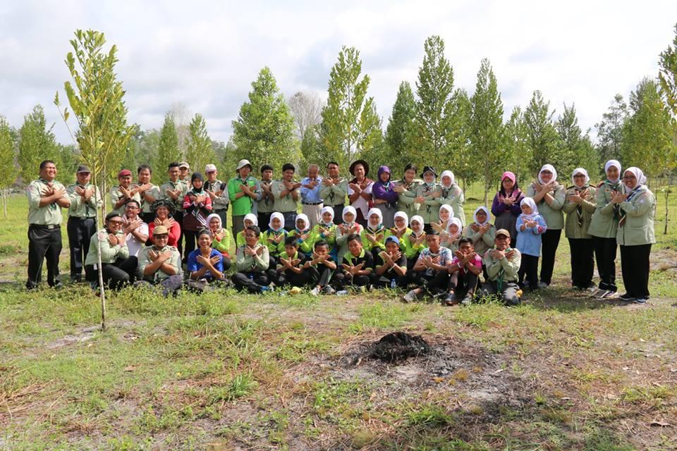 Brunei Scouts Tree Planting Day