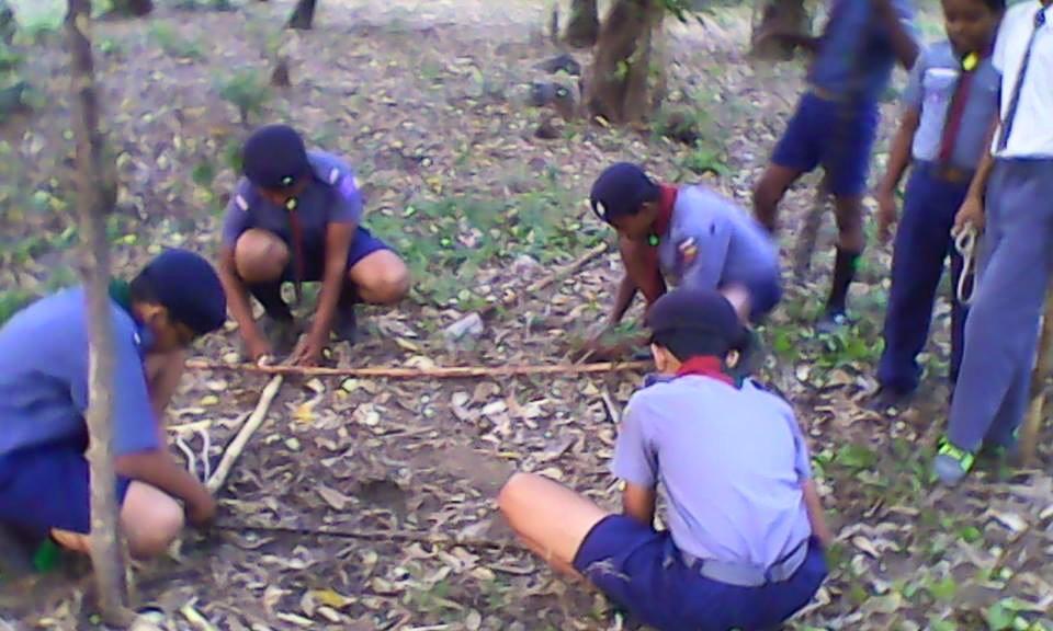 outdoor troop meeting 