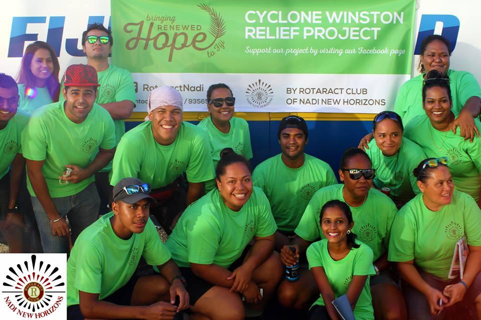 Rotaract Club of Nadi New Horizons Cyclone Winston Reconn Project (Bringing Renewed Hope)