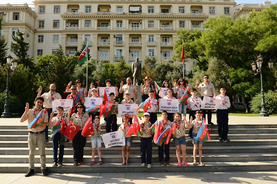 "Stop Terrorism, Support for Turkey"