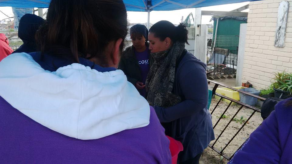 Soup Kitchen at Informal Settlements Strandfontein Cape Town