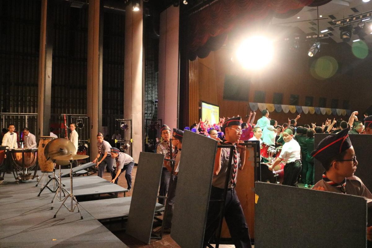 SMJK Heng Ee school concert Duty 