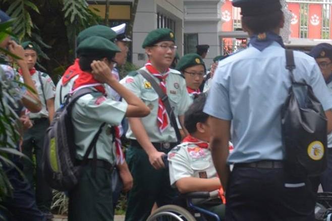 The President Team: Chief Scout Hospitality Istana Service Duty
