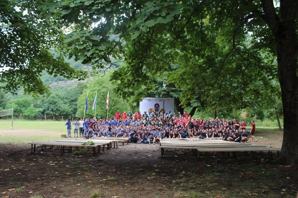 The National Scout Camp "Adventure 2016" in Georgia