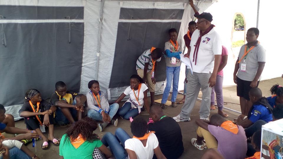 Activités Better world au 7e amboree Africain