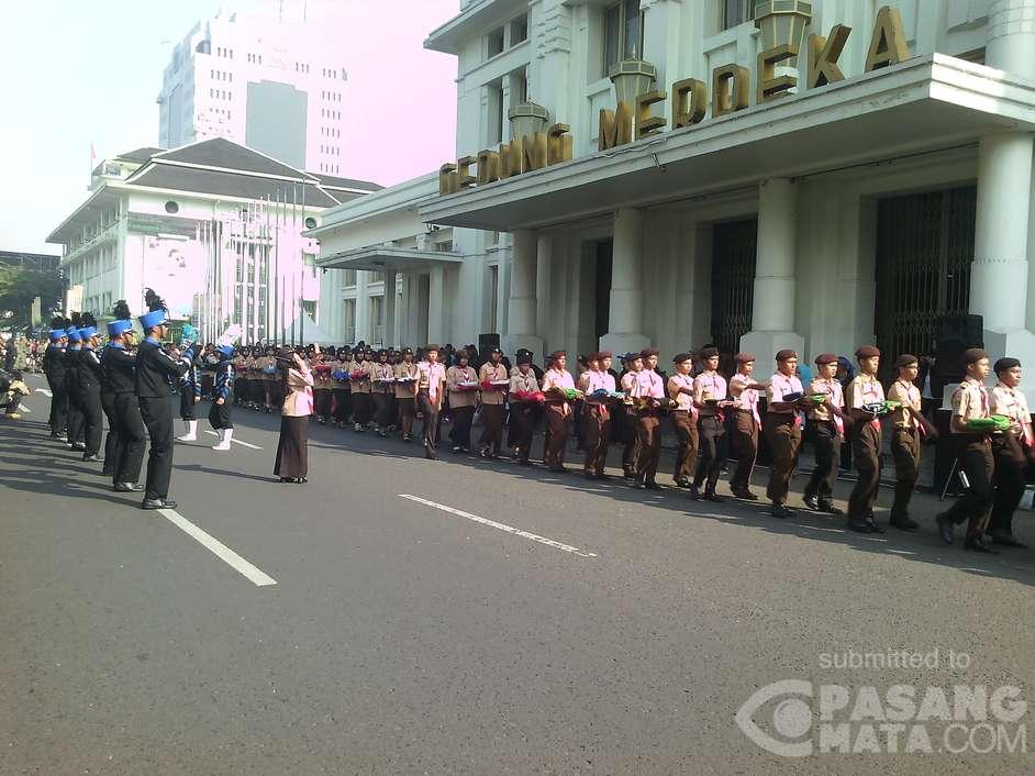 Pengibaran dan Penurunan Bendera Negara Asia Afrika