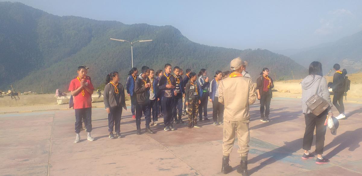 Organized Scout Hiking