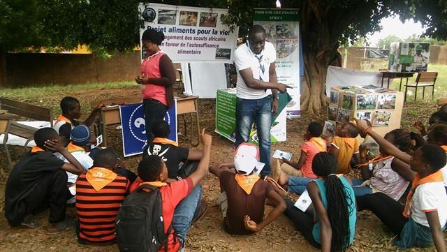 FOODS FOR LIFE PROJECT AT BETTER WORLD TENT 7THASJ
