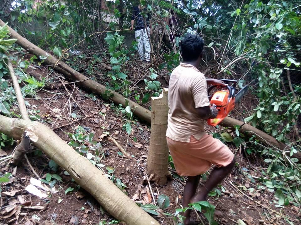 changing a abandoned building to training centre for scouts and guides phase 2