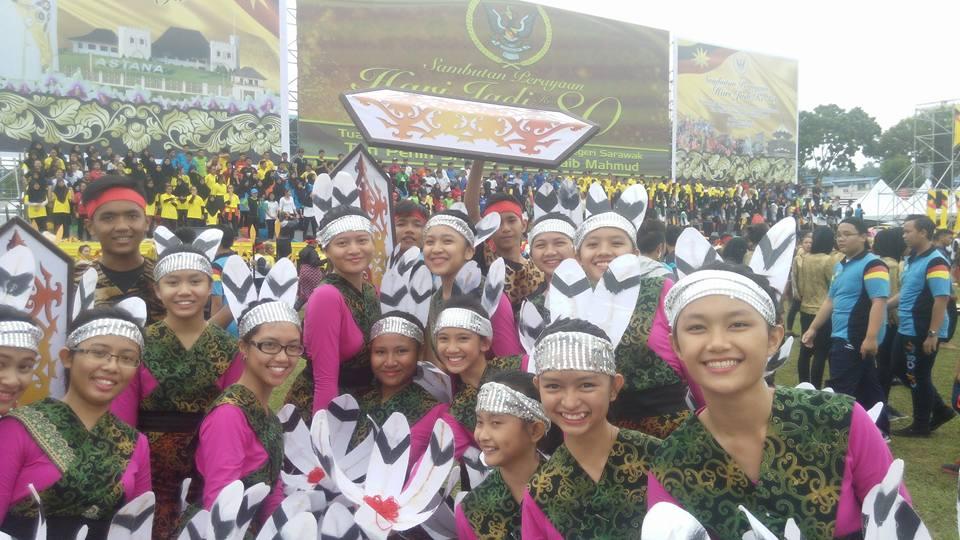 Persembahan Sambutan Perayaan Hari Jadi TYT Negeri Sarawak Kali Ke-80