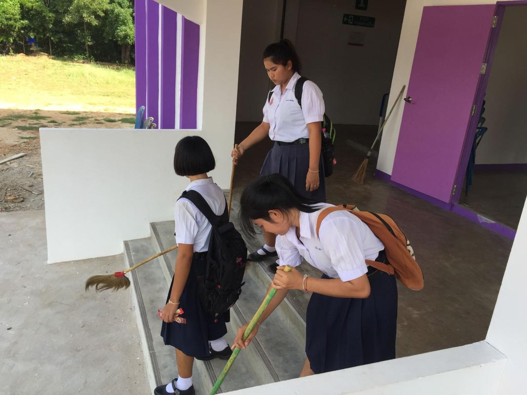 ทำความสะอาด