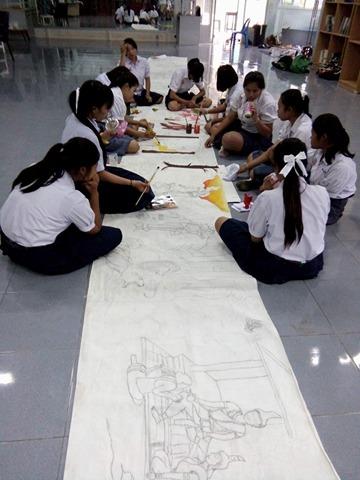การทำผ้าผะเวส
