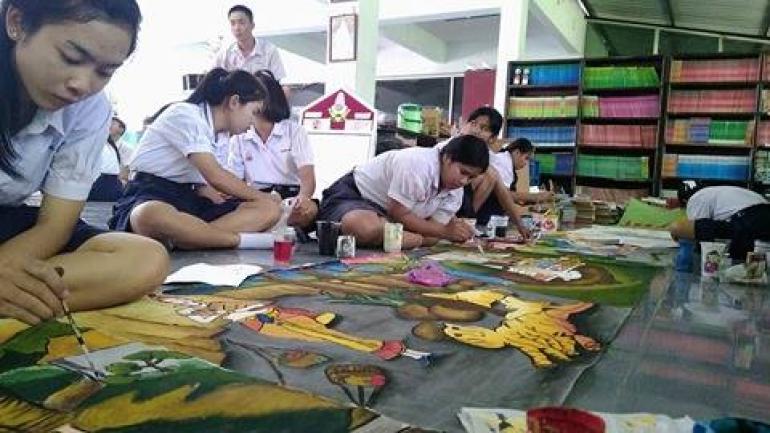 ทำผ้าพระเวส