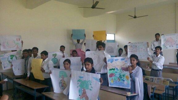 विश्व पृथ्वी दिवस और पर्यावरण जागरूकता शिविर 2015