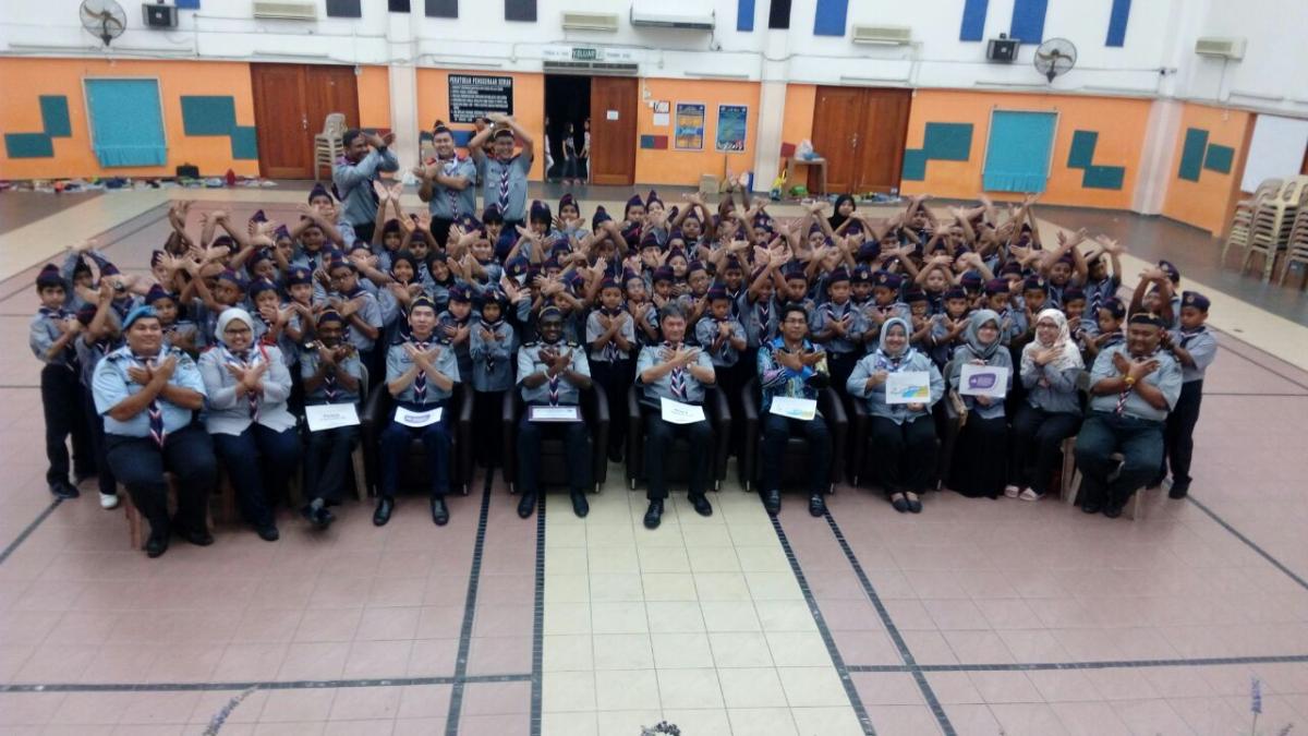  Perkhemahan Bersepadu Lencana Keris Gangsa, Perak dan Emas SKTTDI 1