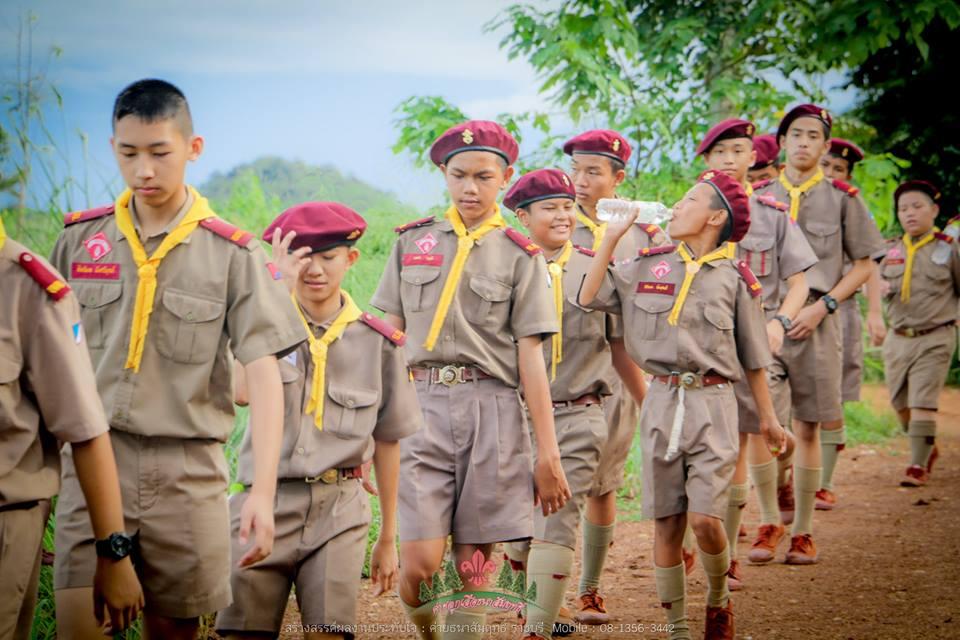 การฝึกอบรมลูกเสือ-เนตรนารี โรงเรียนเจี้ยนหัว