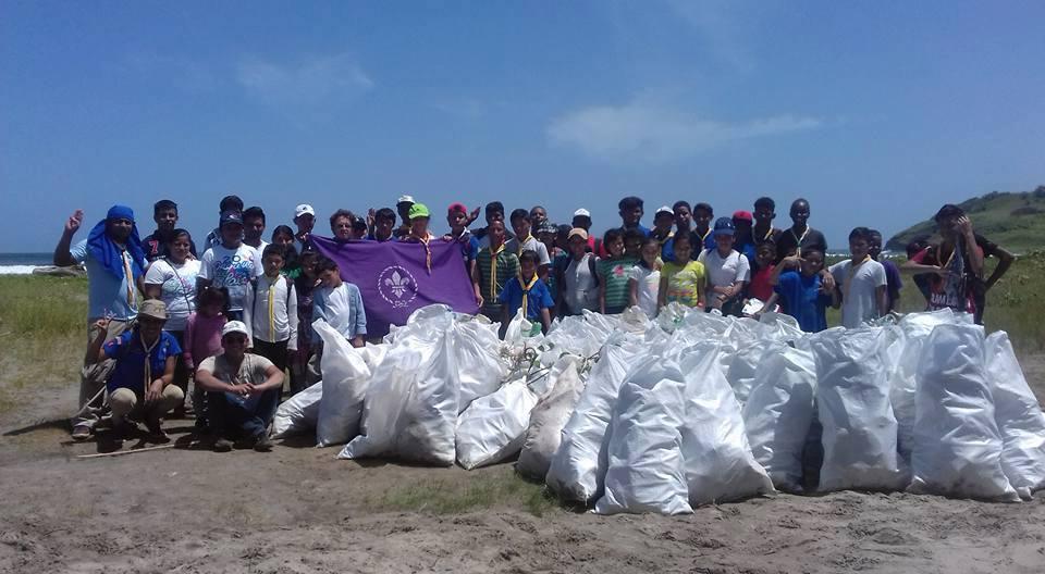 Limpieza internacional de COSTAS pt el Bluff 2016