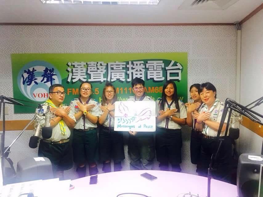 2016 CJK Venture Project spread message of Messengers of Peace