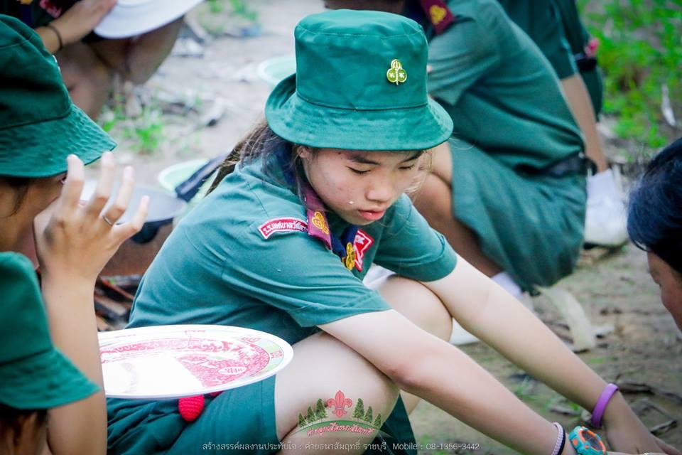 ฝึกอบรมลูกเสือ เนตรนารี โรงเรียนรเทศบาลวัดไทร (อารีรักษ์)