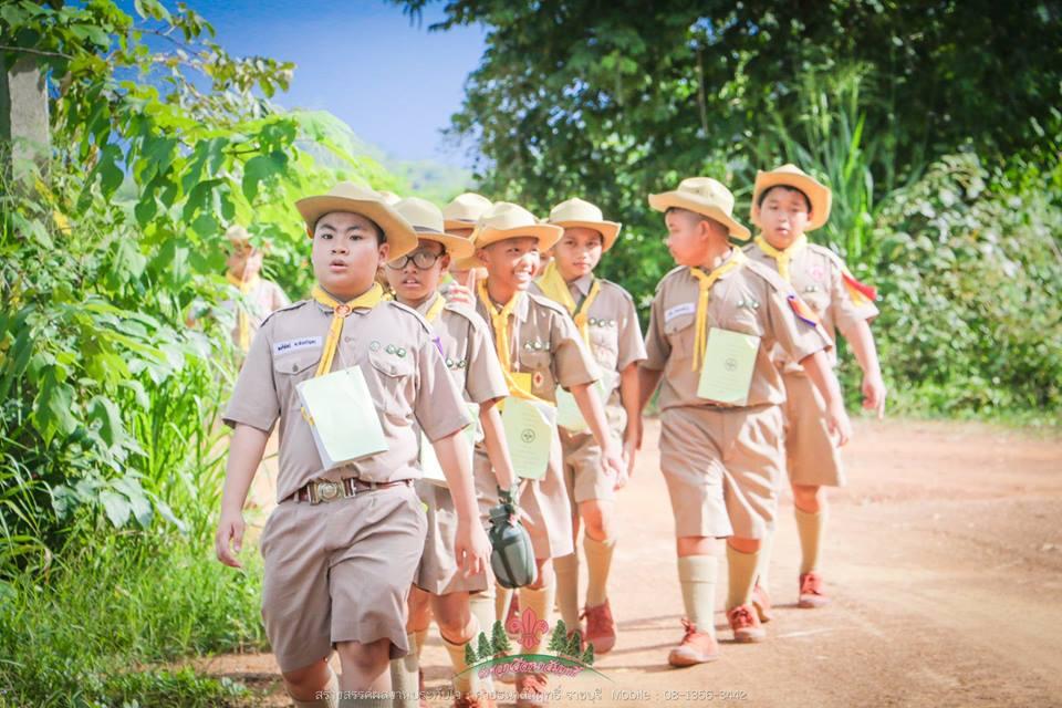 ฝึกอบรมลูกเสือ ยุวกาชาด โรงเรียนโฆสิตสโมสร