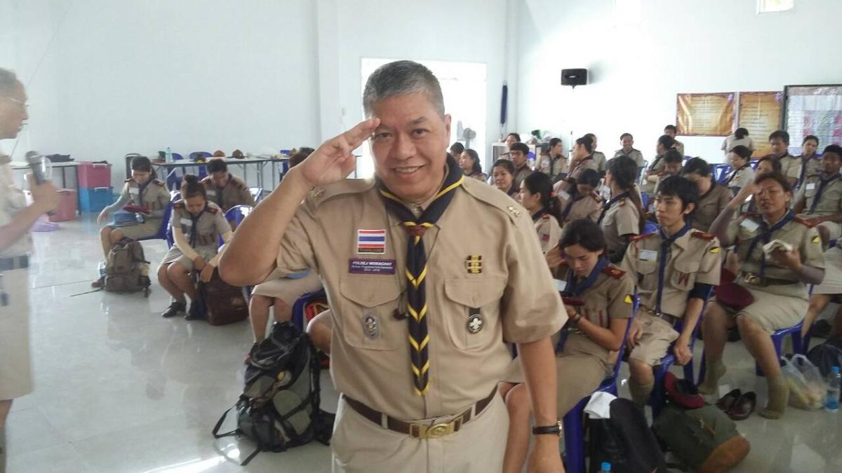 Introduce Messengers of Peace to scouts attended ATC 