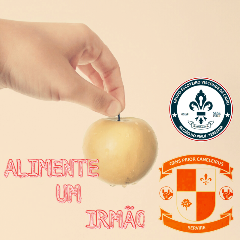"ALIMENTE UM IRMÃO"