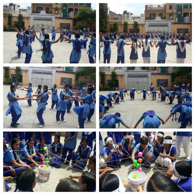 Idea shearing song and networking game and personal progression camp 