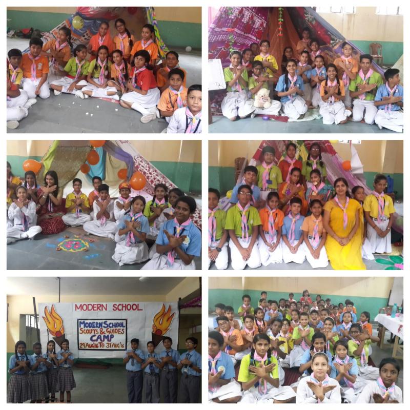 Scout guide special training camp 