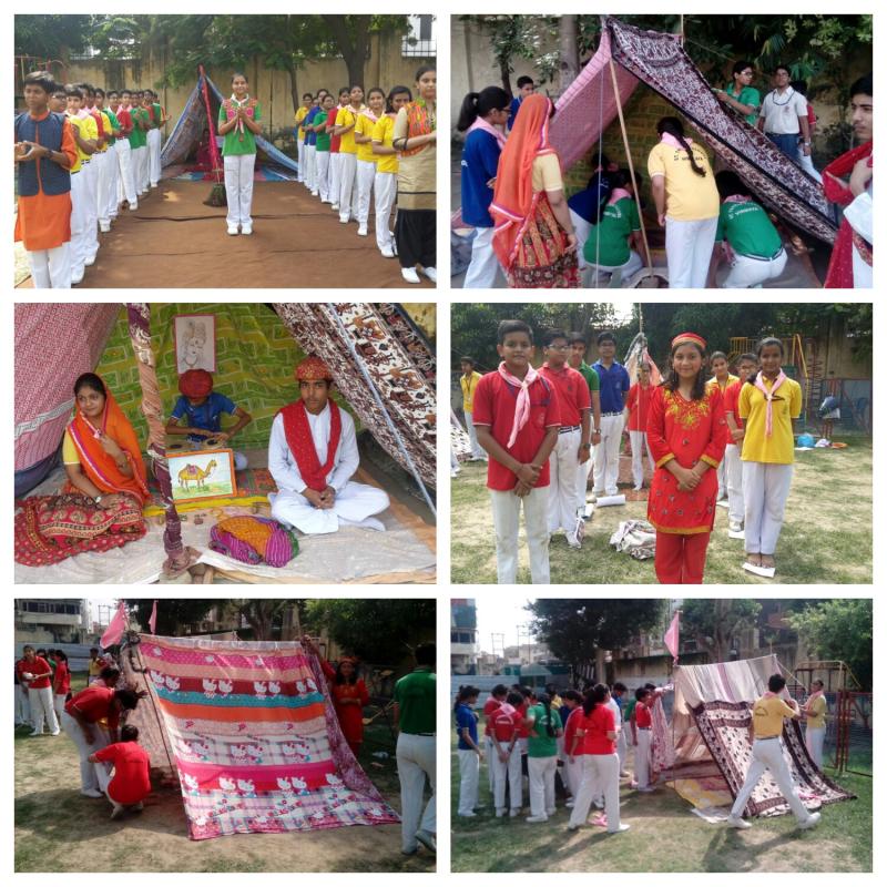 Tent making competition 