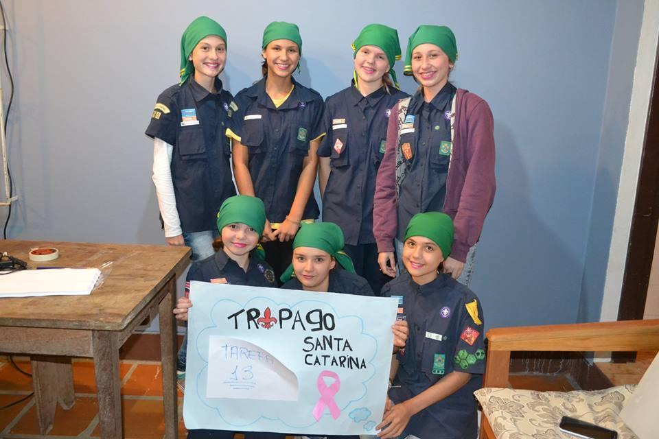 Outubro Rosa Tropa 90-SC