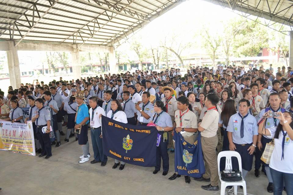 Scouts who joined the National Rover Moot