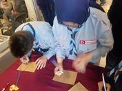 VERY SPECIAL NEW YEAR POSTCARDS FOR SENIOR CITIZENS