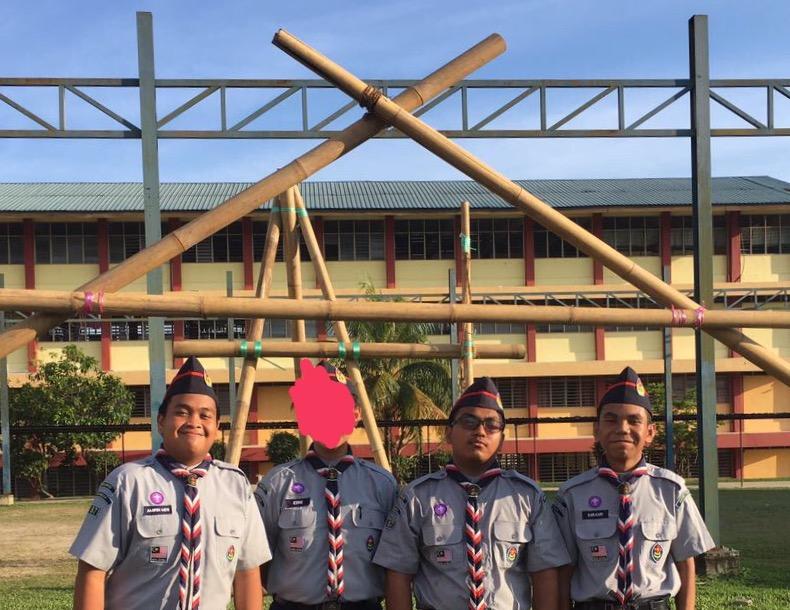Sukarelawan Memasak Kem Keahlian Pengakap 87 Gombak