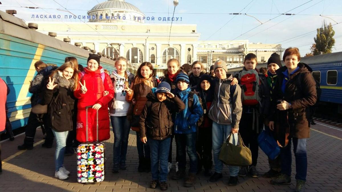 Поїздка до Одеси скаутів СО "Скаути Дніпра" та дітей-переселенців
