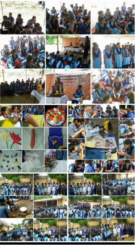 HANDICRAFT COURSE organised by MAHATMA GANDHI OPEN GROUP 