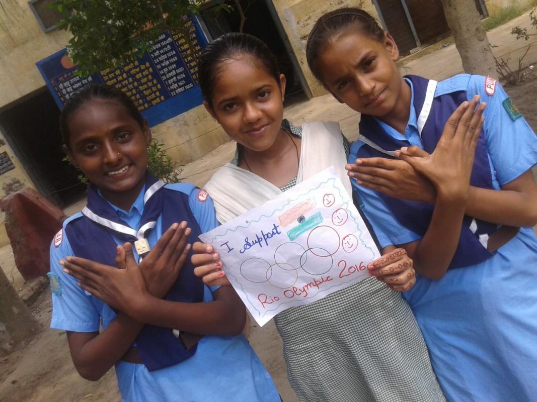 SUPPORTING INDIA FOR RIO OLYMPIC 2016