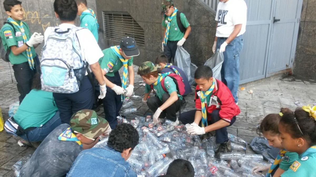 Campaña un ambiente sano para todos (reciclaje de inorgánicos)